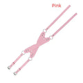Eye Mask Sex Bondage Adult Game Couples Leather Harness Mask Wearable Costumes For Women Men Cosplay Toys Face Masks Sex Toys Oasis Select Pink