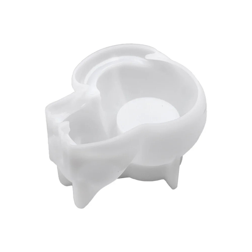 3D Cat Candle Holder Silicone Mold Candlestick Jar Cup Silicone Mould Animal Shaped Storage Box Molds Home Decoration Oasis Select
