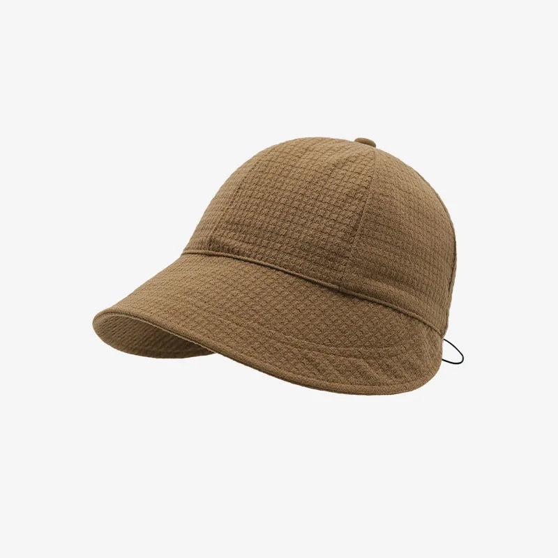 Summer Solid Color Bucket Hat for Women UV Protection Outdoor Sports Hat Casual Sun Hat Gift Lightweight Sun Protection Face Oasis Select Dark coffee
