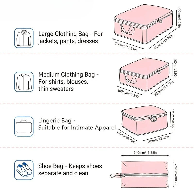 Compression Storage Bags for Travel,Large Capacity Space Saver Bags for Down Jackets, Vacuum Seal Bags for Camping, Moving, Dorm Oasis Select