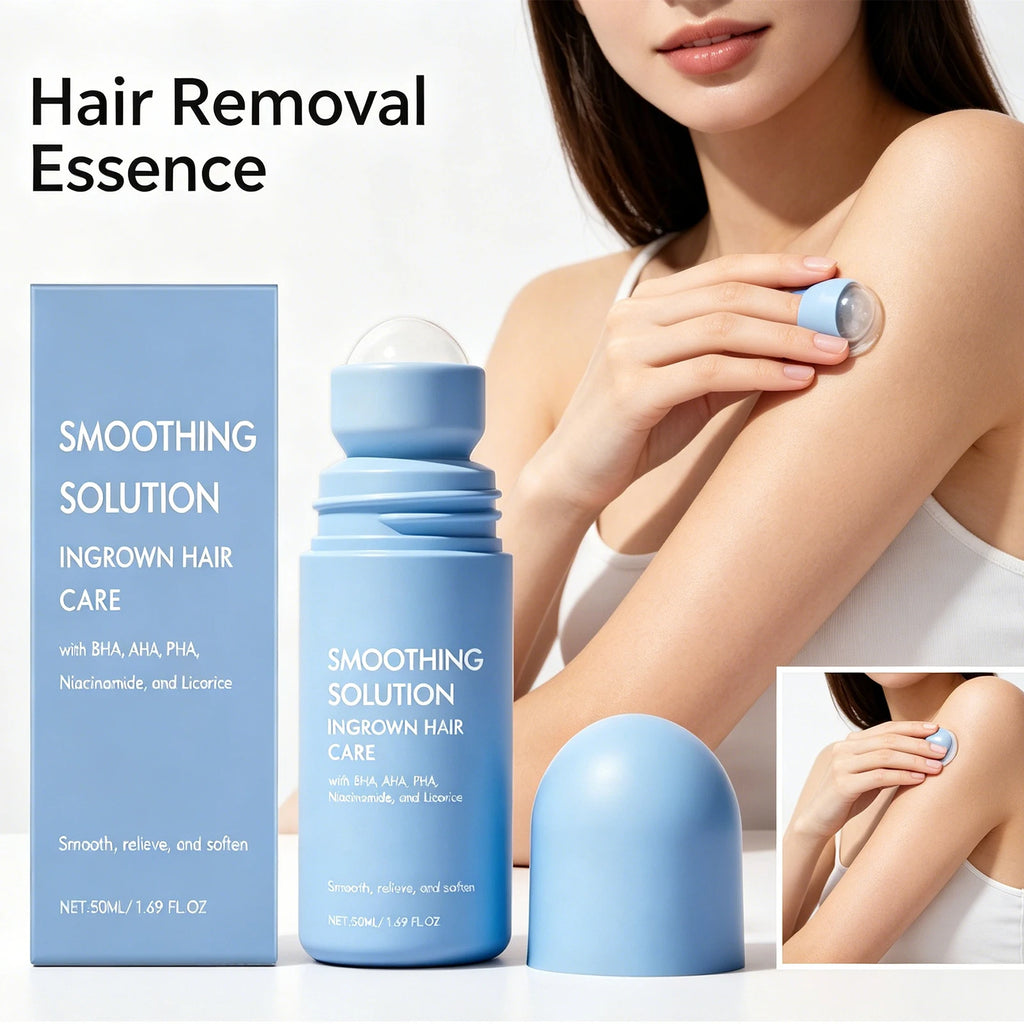 Hair Removal Roller Serum – Softening & Moisturizing Body Essence Hair Removal Serum Oasis Select