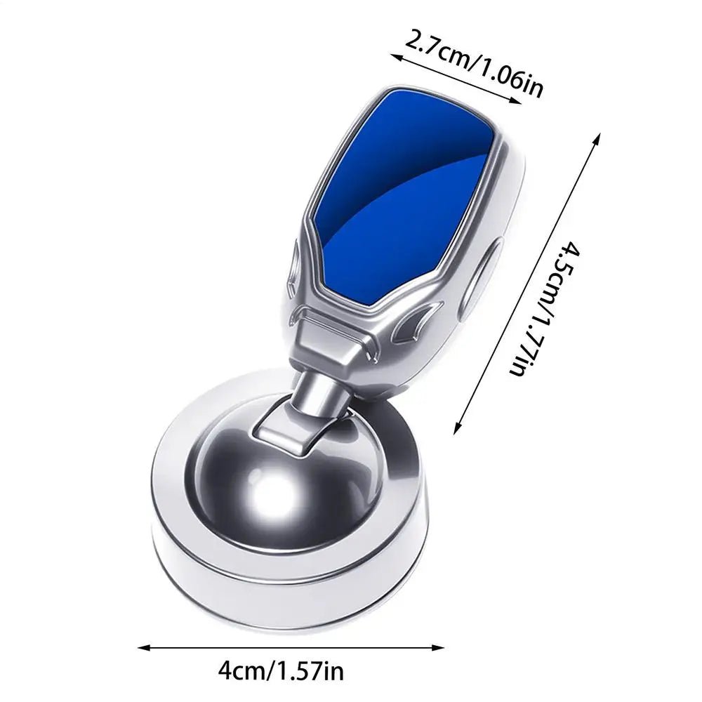 Start Button Lever Auto Accessories Push to Start Joystick for Women Men Adults Drivers Detailers Modifiers Daily Commute City Oasis Select Silver