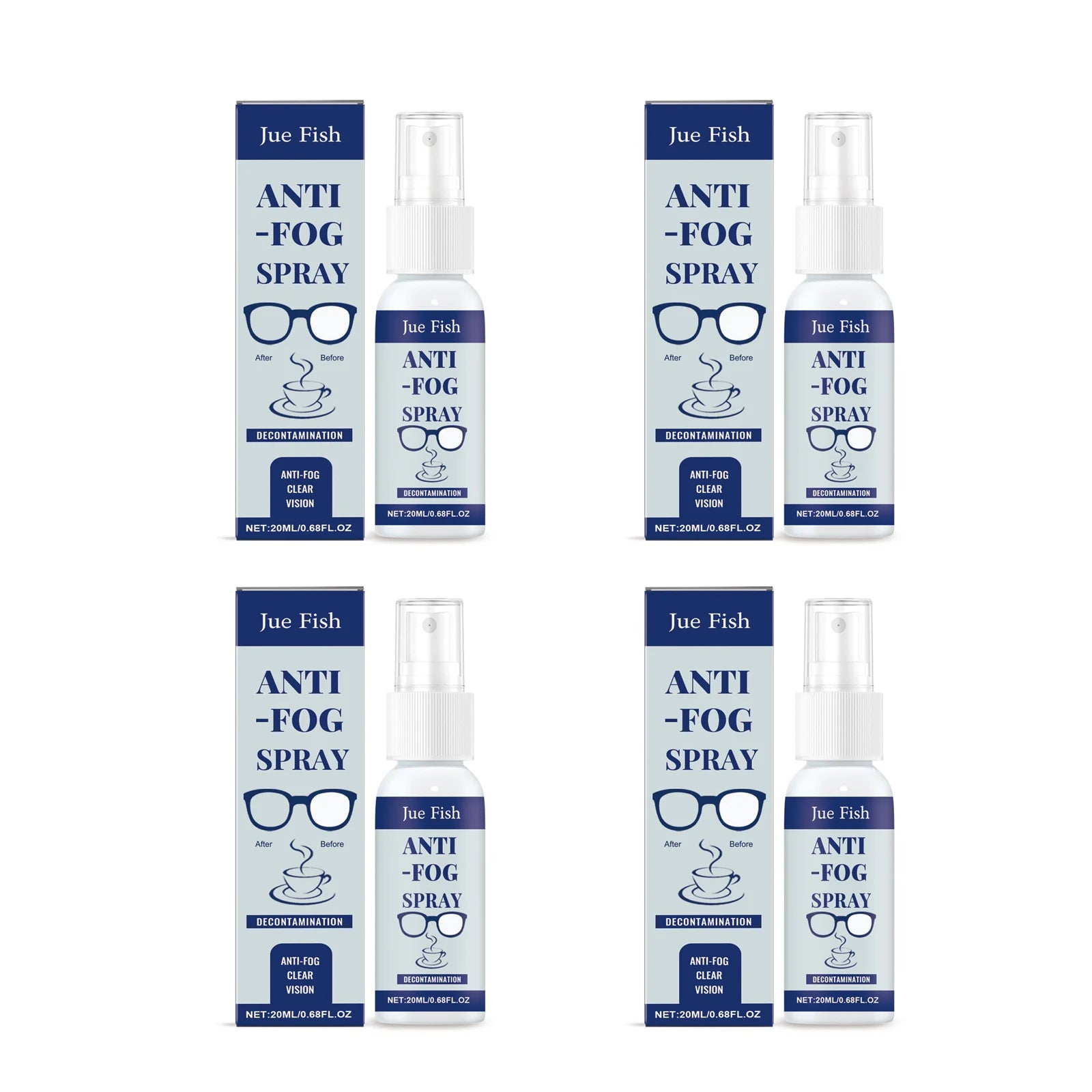 Eyeglass Cleaning Fluid Anti Fog Glasses Cleaning Lenses Remove Scratches Fingerprint Clear Vision Waterproof Portable Defogger Oasis Select 80ml boxed