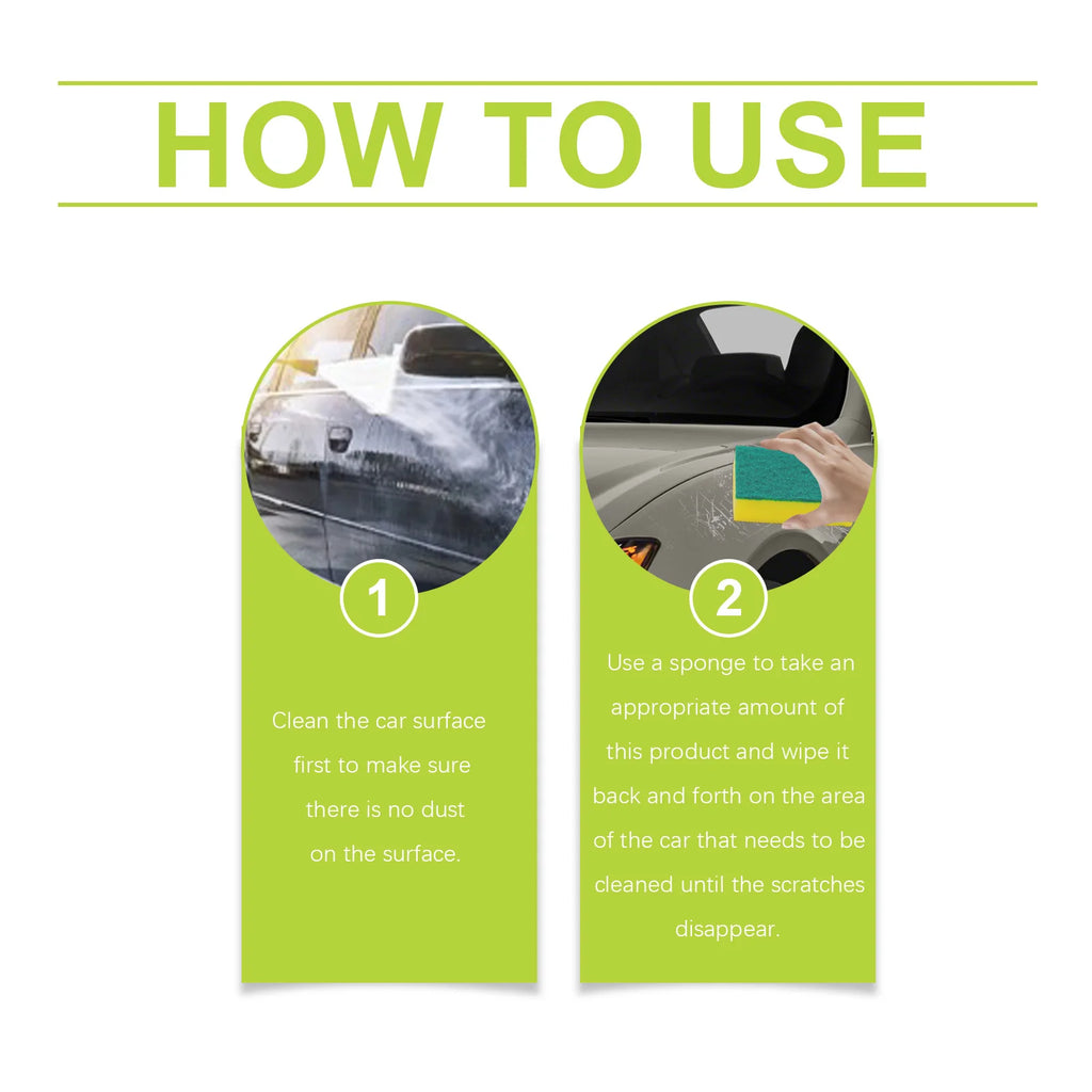 Homonth Automotive Scratch Care Coating Cream Decontaminate Scratch Remover Polish Refurbishment Repair Maintenance Convenient Oasis Select