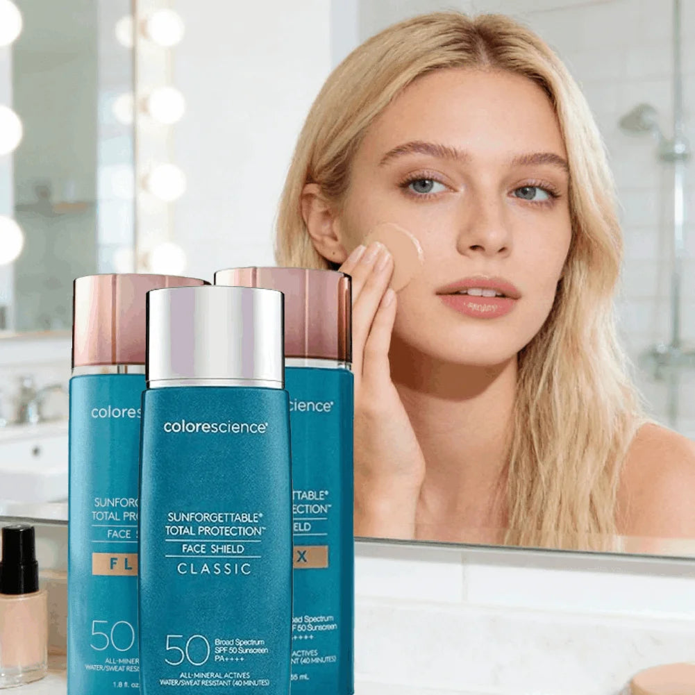 Sunscreen Liquid Foundation 55ml - Against UV Evens Skin Tone, Natural Sun-Kissed Glow, Lightweight & Non-irritating Oasis Select