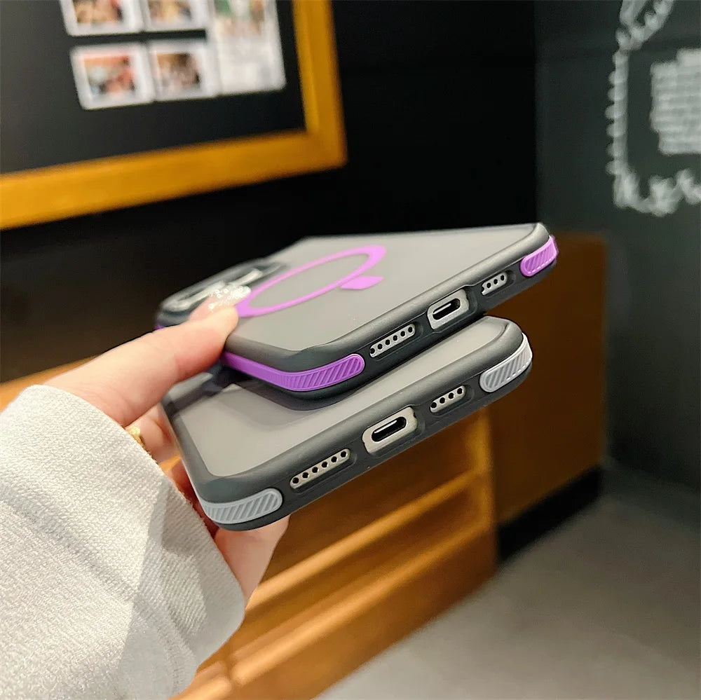 Color blocking Phone Case For Iphone 17Air 17Promax 17Pro 16Promax 16Plus 16 15 Promax 14promax 13 12 Anti Drop Shock Resistance Oasis Select