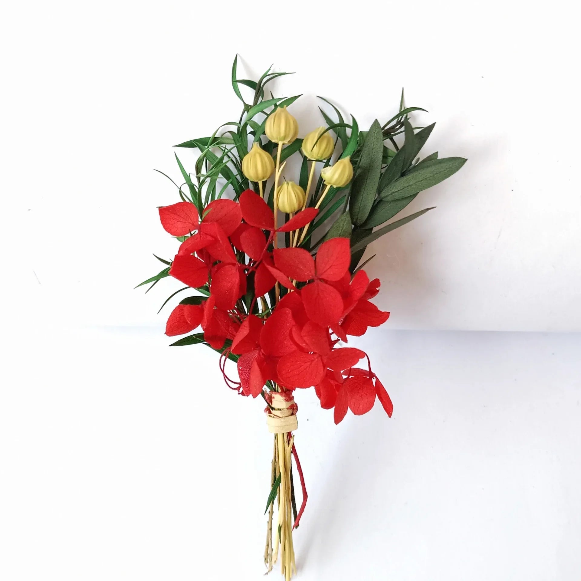 Dried Flower Bouquet High-Quality Fingertip Bouquet Greeting Card Decoration Versatile Diy Flower Kit For Diy Projects Event Oasis Select 17