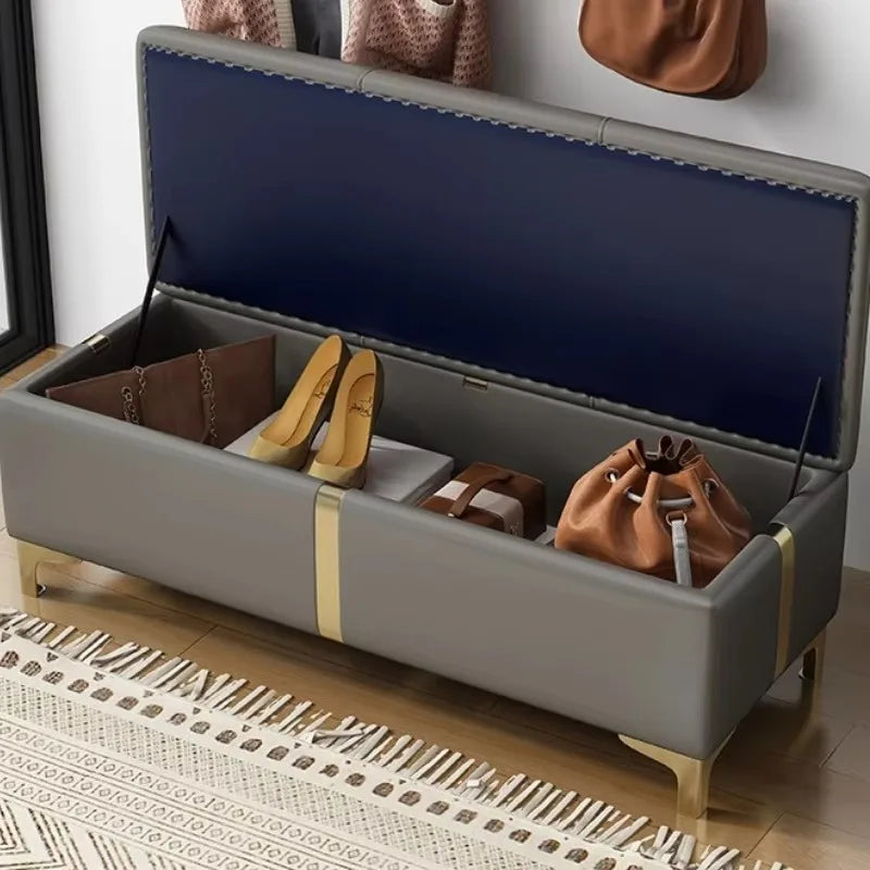 Shoe cabinet, small stool at the entrance of the household, entrance storage, storage, shoe changing stool Oasis Select