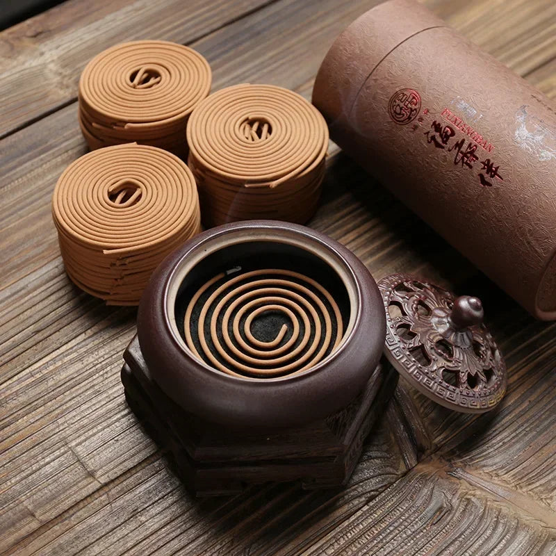 120 Discs Agarwood Sandalwood Incense Household Indoor Soothing Incense To Help Sleep Bedroom Aixiang Toilet Toilet Clean Air Oasis Select