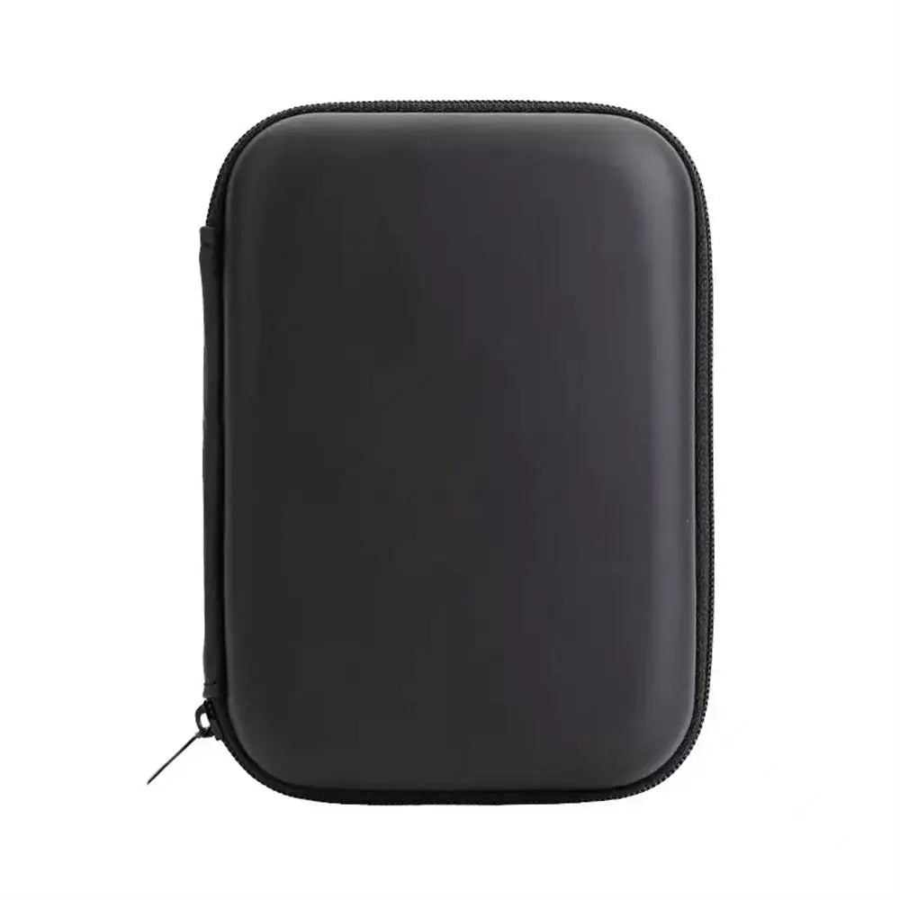 EVA Mobile Phone Charger Zipper Bag Protection Case Hard Disk Data Cable Headphone Storage Pocket Pouch Electronic Accessories Oasis Select 12x8x4cm