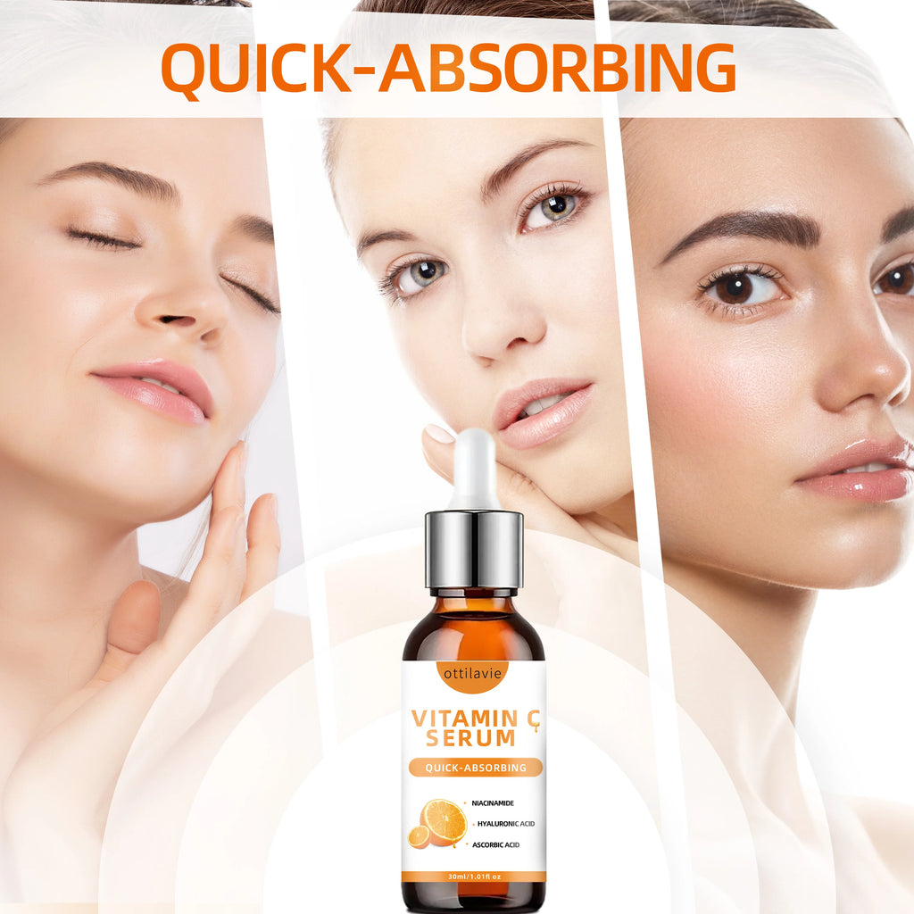 Vitamin C Serum with Hyaluronic Acid – Hydrate & Glow