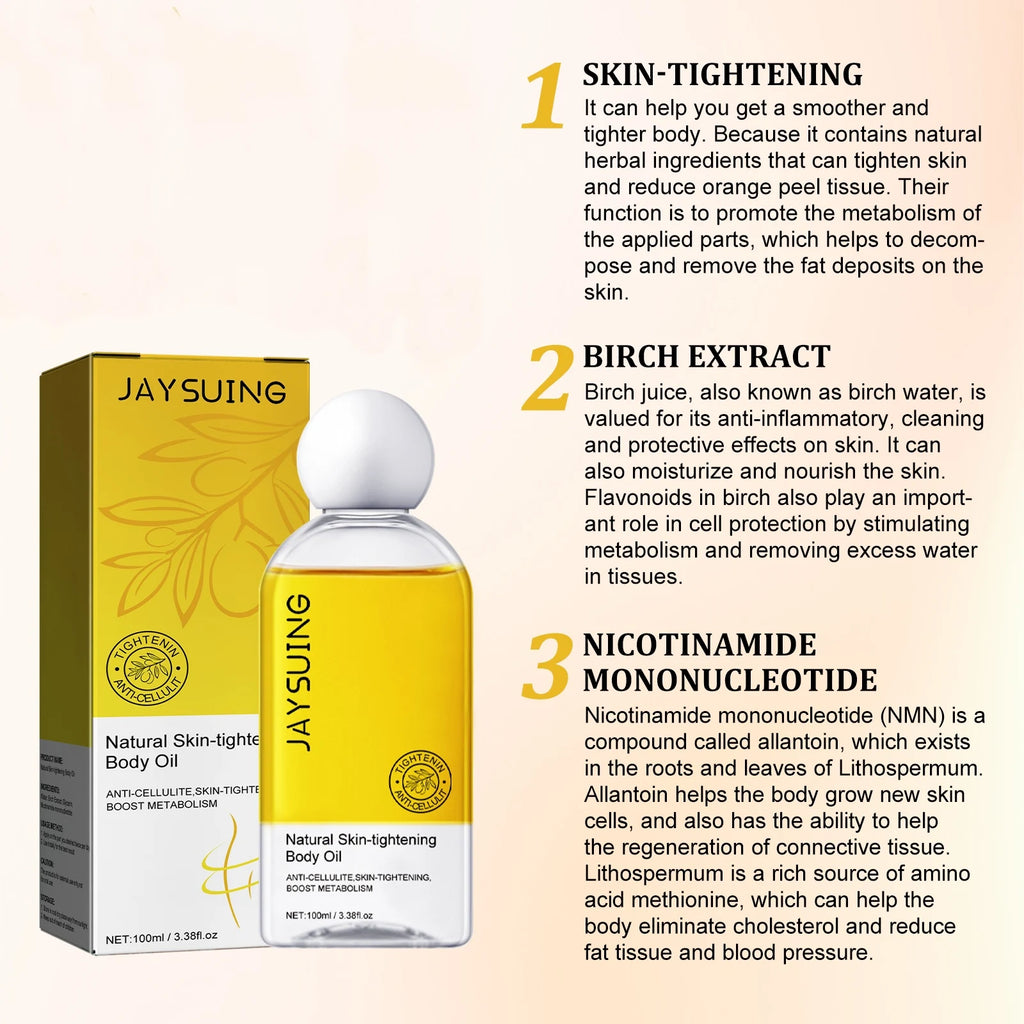 Jaysuing Anti-Cellulite Firming Body Oil – Tighten & Moisturize Firming Body Oil Oasis Select