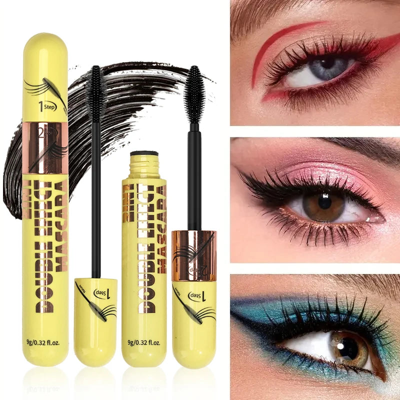 Hello Kiss 4D Black Mascara – Volumizing, Curling & Waterproof