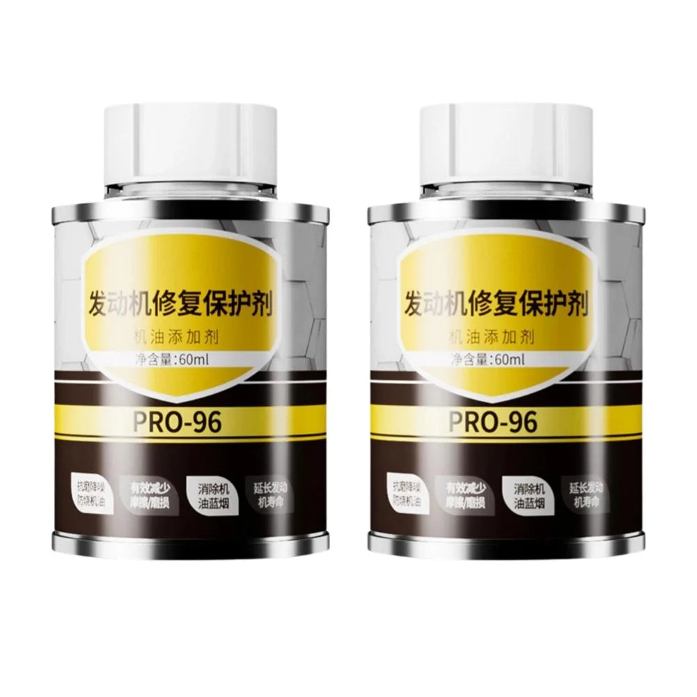 Car Engine Anti-Wear Protective Agent | Reduce Noise – 60ml Engine Oil Additive Oasis Select 2pcs