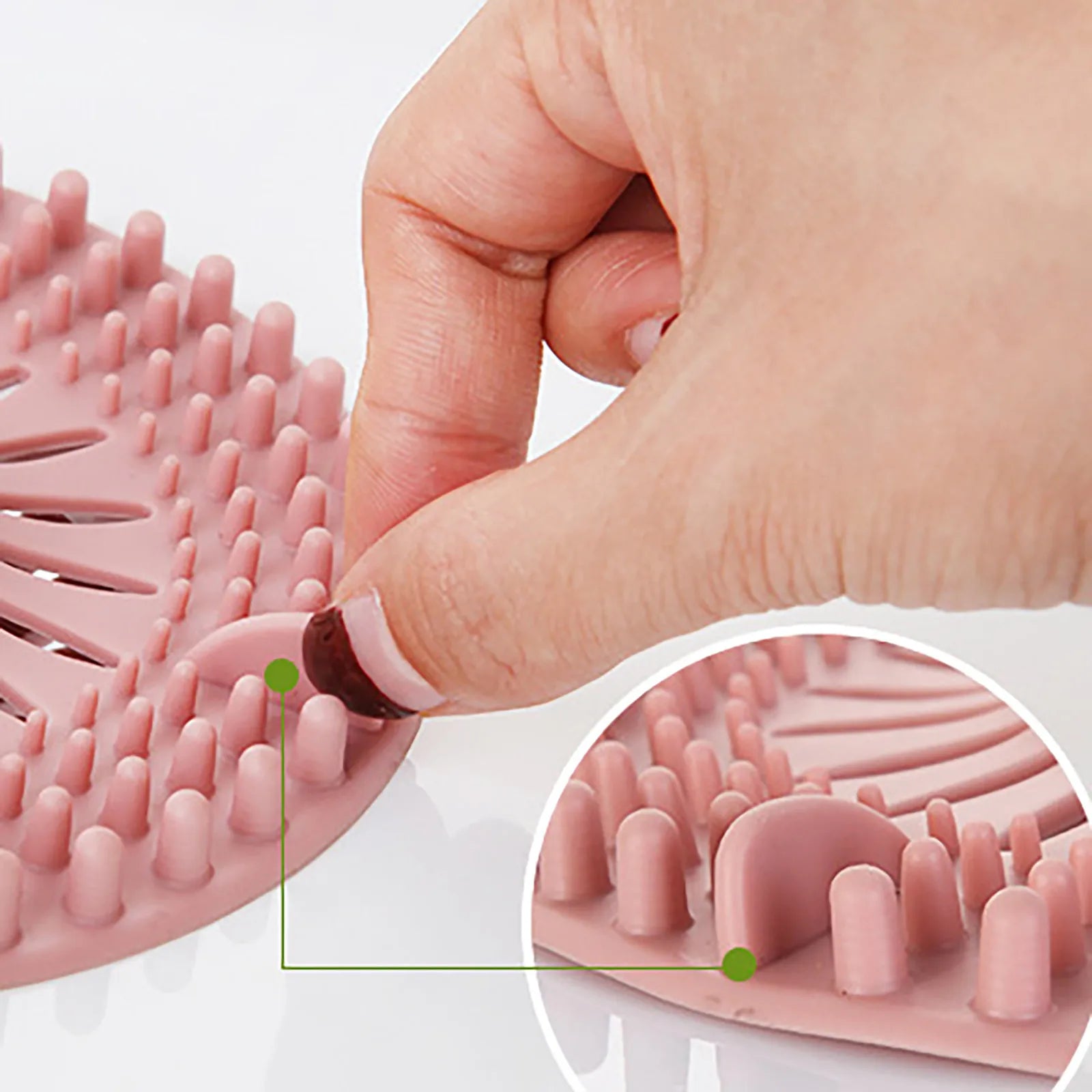 Hair Filter Sink Anti-blocking Strainer Bathtub Shower Floor Drain Stopper Silicone Kitchen Deodorant Plug Bathroom Accessories Oasis Select