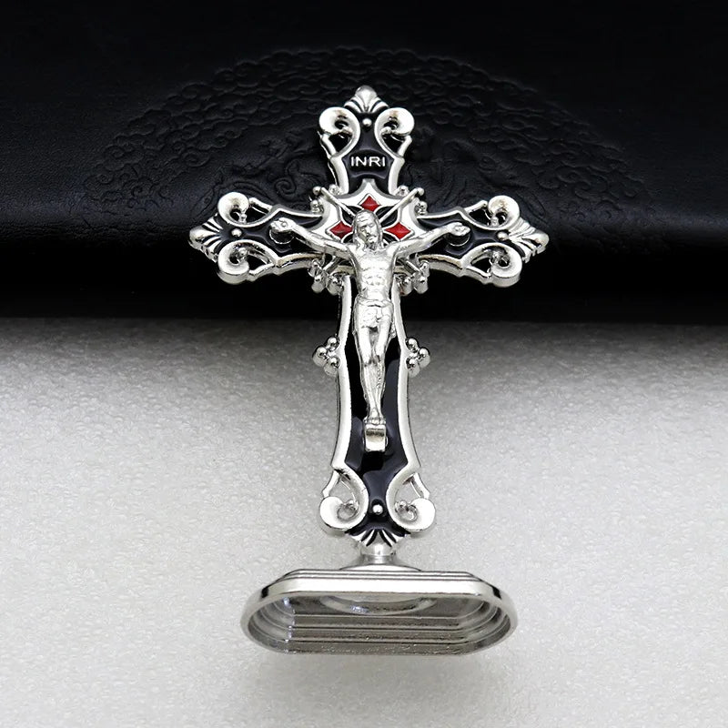 Home and Office Desktop Metal Decorations, Car Carvings, Creative Handicrafts, Ornaments and Ornaments Oasis Select Steel Black 8cm shown in picture