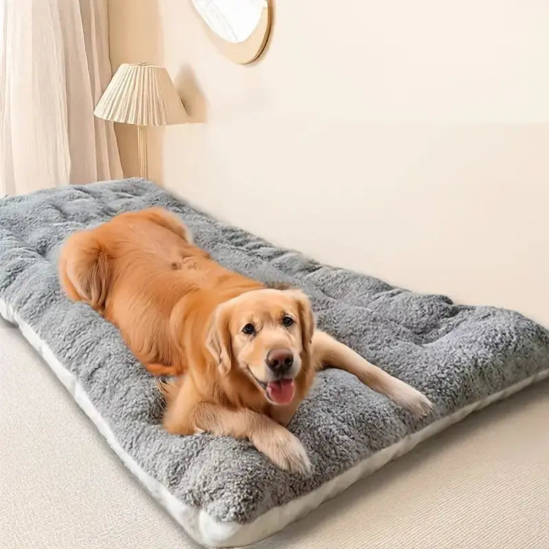Super Large Summer Cooling Pad Dog Sofa Bed, Super Soft Thick Polyester Pet Pad Anti-slip Bottom Dog Bed Dog Beds Oasis Select