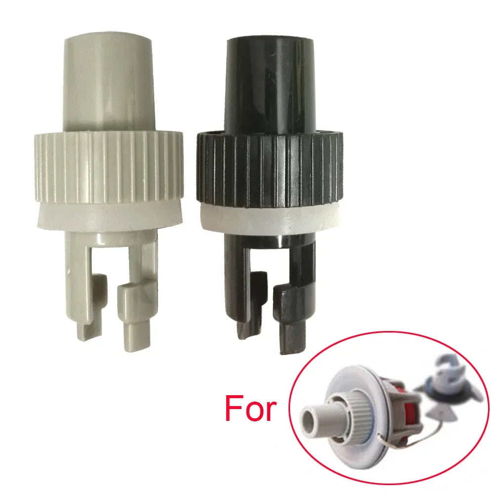 1PCS 2PCS Six-hole Inflatable PVC Boat Air Valve Rowing Boats Foot Pump Hose Adapter Oasis Select