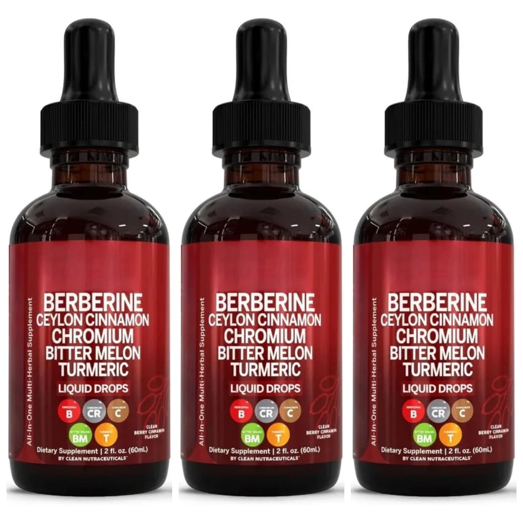 Organic Ceylon Cinnamon & Turmeric Drops – Non-GMO, Vegan Herbal Liquid Drops Oasis Select 3 bottles