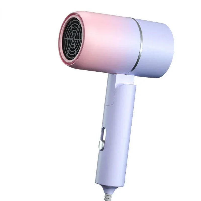 Folding Hairdryer With Carrying Bag Hot Air Anion Hair Care For Home MIni Travel Hair Dryer Blow Drier Portable Hair Brush Dryer Oasis Select