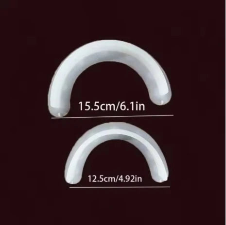 Food Cubby Plate Divider Clear Divider Silicone Food Separator Strip with Suction Cup Seal To Keep Runny Food From Spread Oasis Select Transparent set
