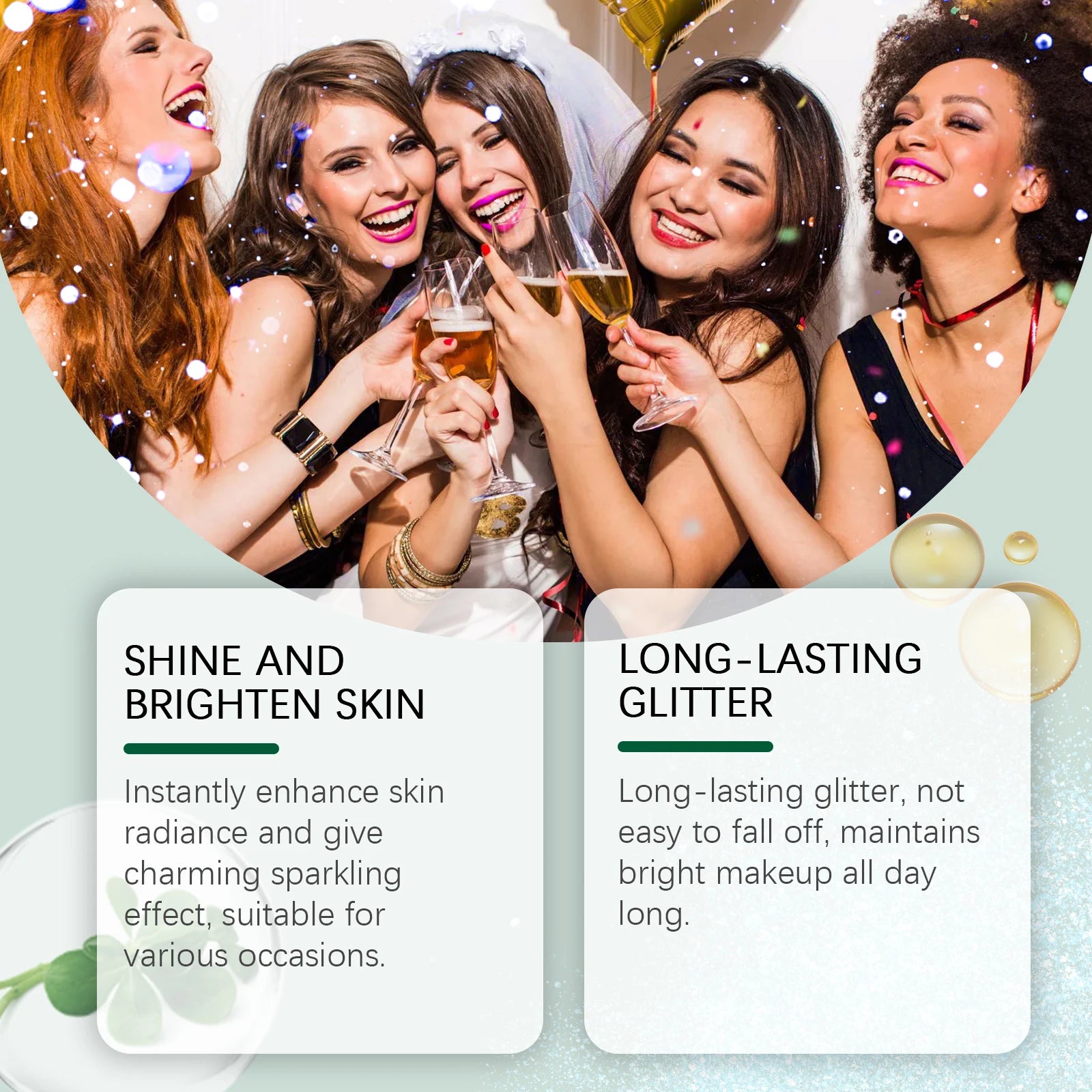Eelhoe Highlighter Spray – Shimmer Glow & Brightening 100ml