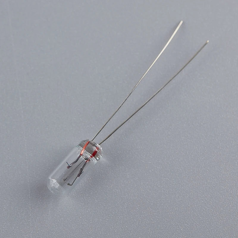 10pcs/lot Miniature 0.07A 3mm 4mm 5mm 3V/6V/9V/12V/24V Mini Lamp Light Bulb Edison Incandescent Filament Rice Oasis Select 5mm 12V