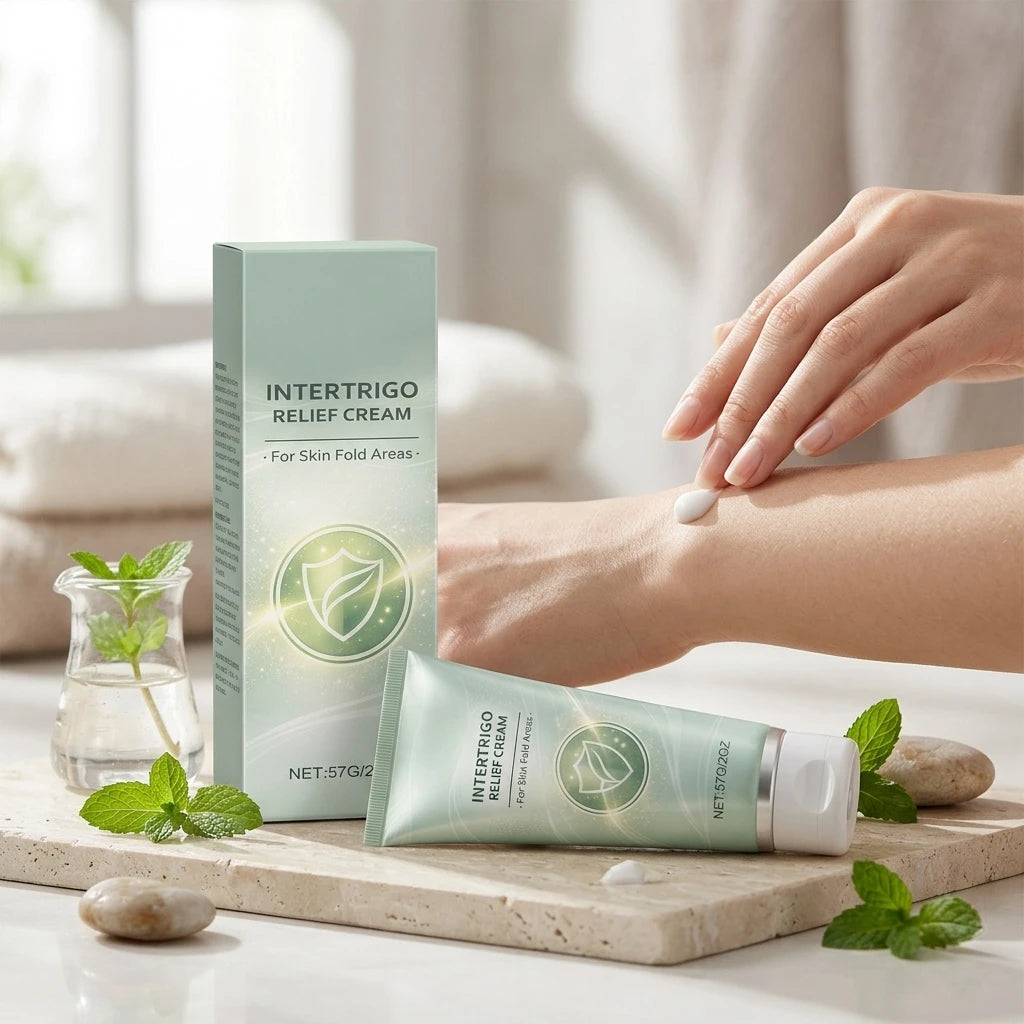 Intertrigo Relief Cream Soothe Discomfort Calm Redness Repair Skin Barrier Relief Skin Fold Areas Lasting Body Skin Care Cream Oasis Select