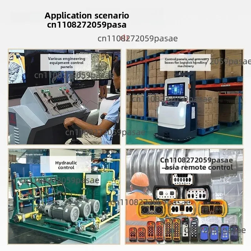 XD33 Single Axis Thumb Rocker Joystick Control Lever Handle Industrial Sensor Potentiometer Switch Oasis Select