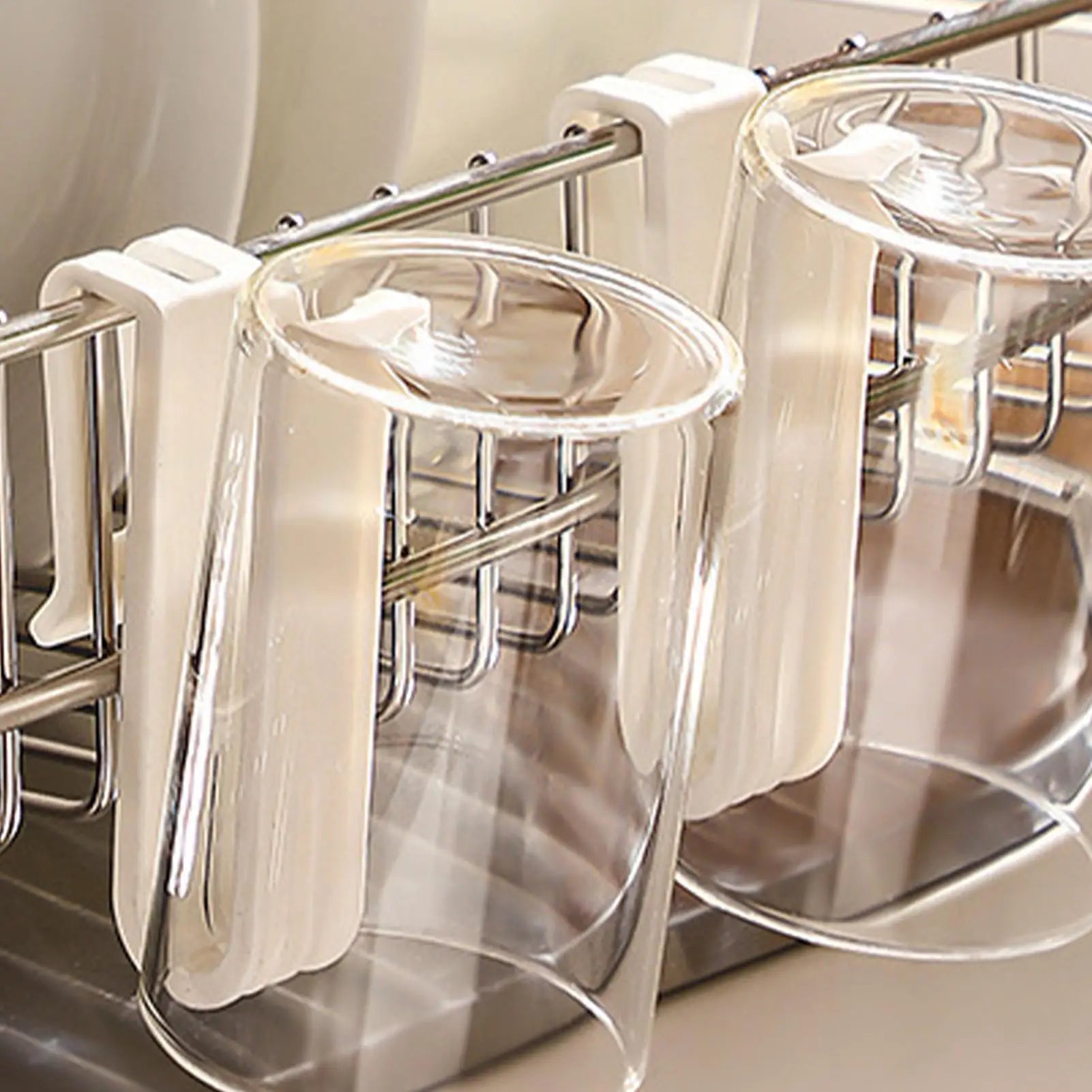 Utensils Holder Utensil Drying Rack Cutlery Drying Basket Kitchen Fork Spoon Drain Holder for Spoons Chopsticks Silverware Oasis Select