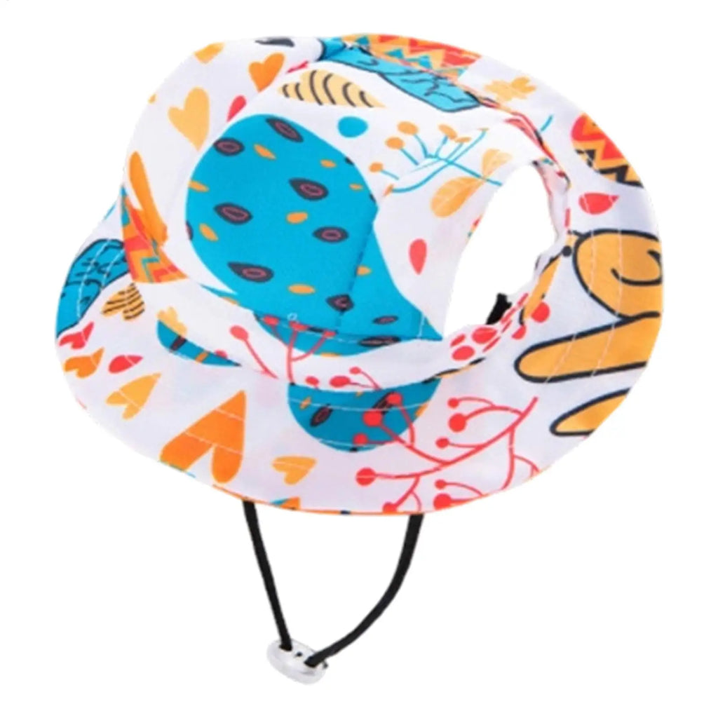 1PC Pet Sun Hat Adjustable Pet Sun Hat Cat Dog Breathable Dog Sunshade Hats Outdoor Travel Pet Fisherman Hat Sun Protection Oasis Select