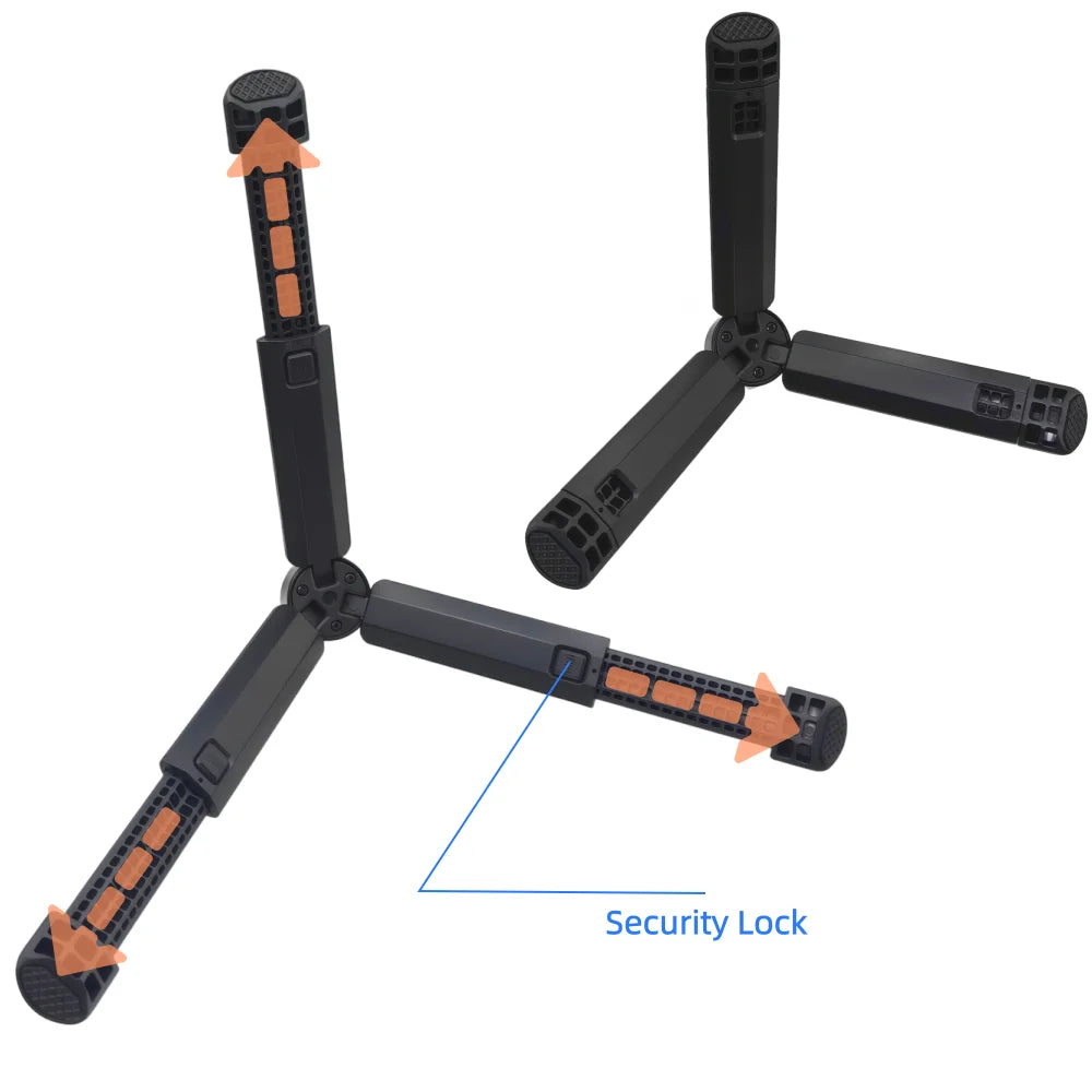 VeFly Extendable Mini Tripod 1/4" – DJI GoPro Insta360 Phone