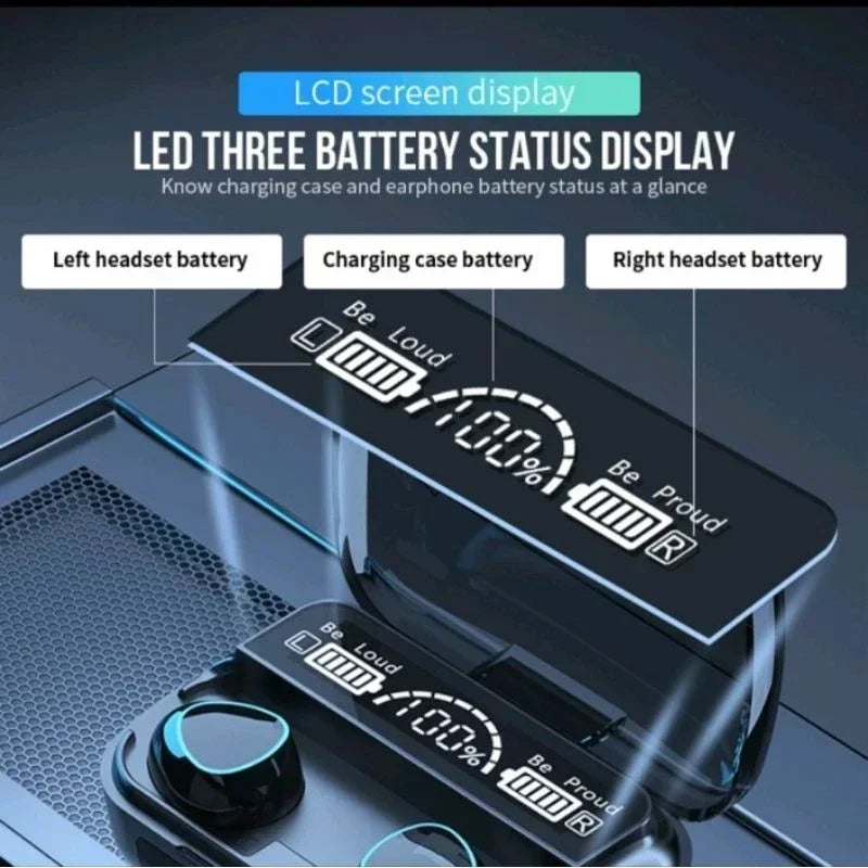 NEW M10 TWS Wireless Headphones Earphones Charging Box Bluetooth-compatible Stereo Waterproof Headsets With Microphone Oasis Select