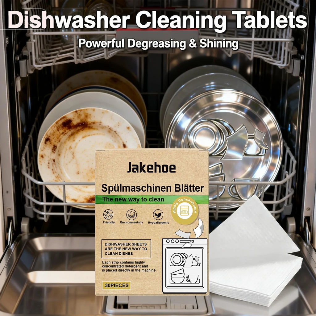 Dishwasher Cleaning Tablets Oil Dirt Removal Descaling Detergent Tablets High Efficient Kitchen Cleaning Tools for Dishwasher Oasis Select