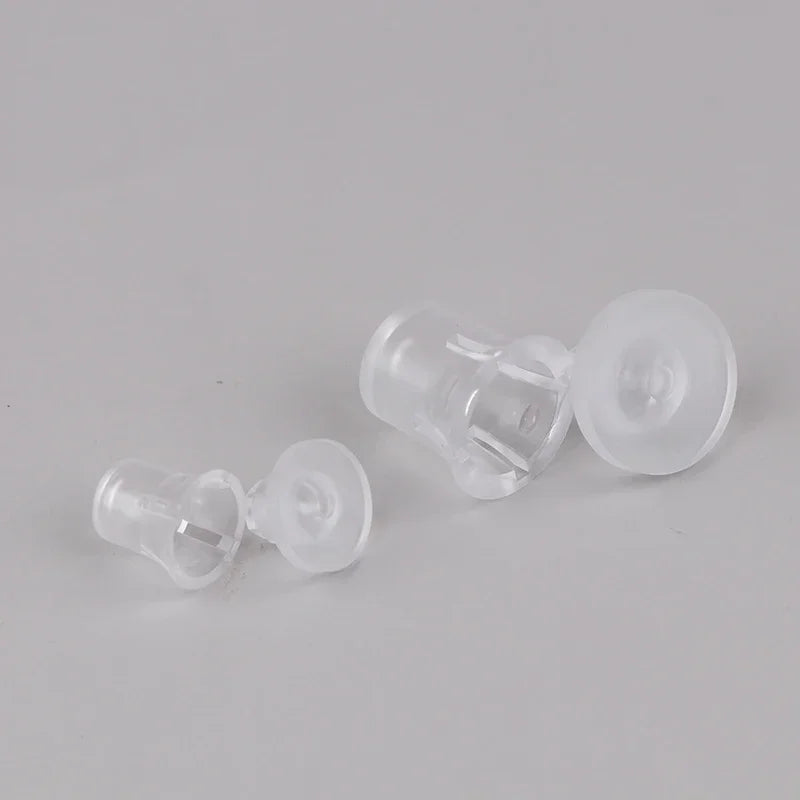 10pcs/lot PC Translucent Advertising Nail Glass Nail Bracket Invisible Plastic Screw Frosted Screw Oasis Select