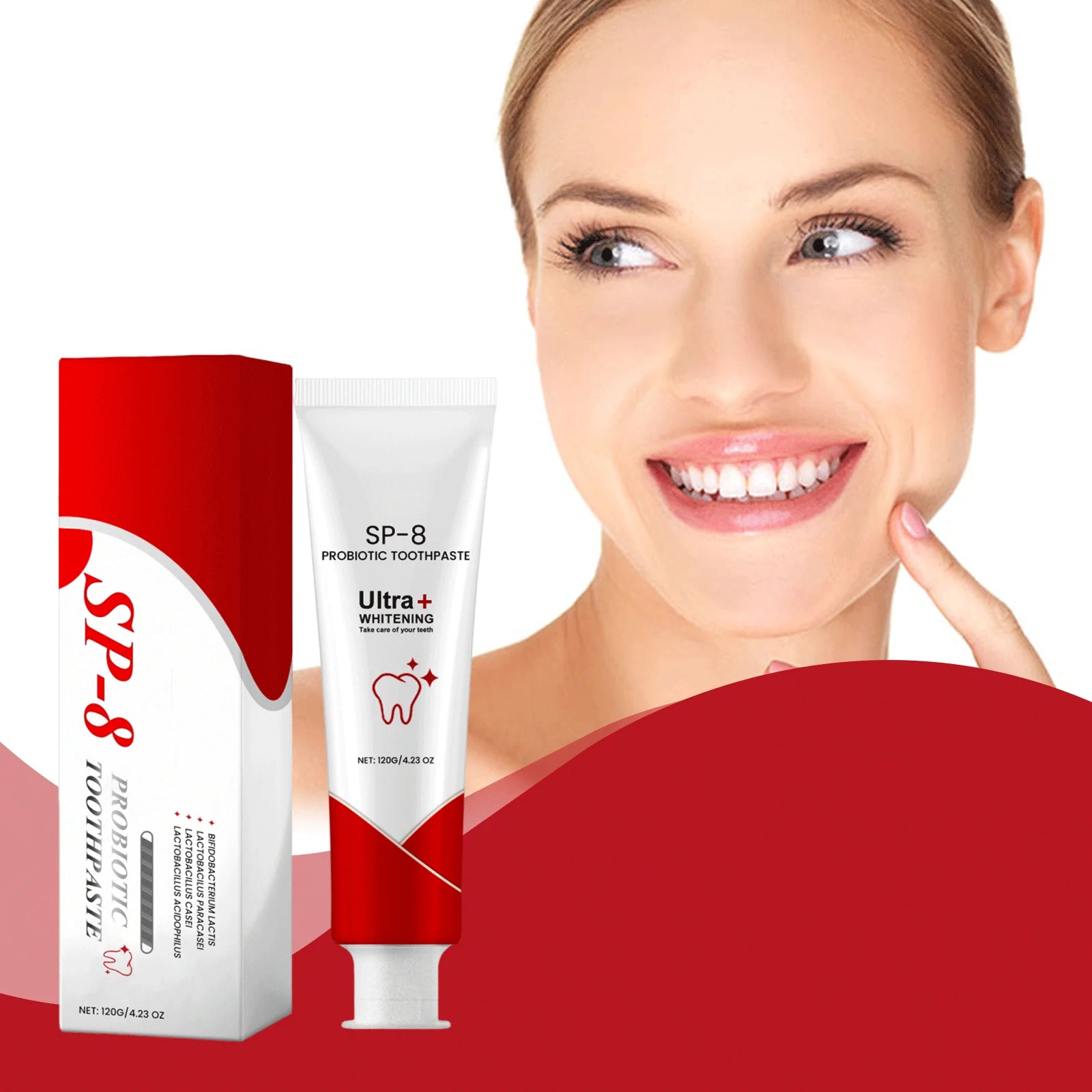 Probiotic Whitening Toothpaste – Fresh Breath & Plaque Control Probiotic Toothpaste Oasis Select