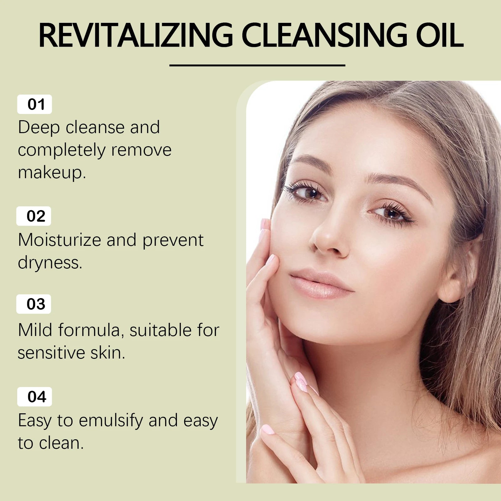 Eelhoe Gentle Cleansing Oil – Sensitive Skin Makeup Remover Facial Cleansing Oil Oasis Select