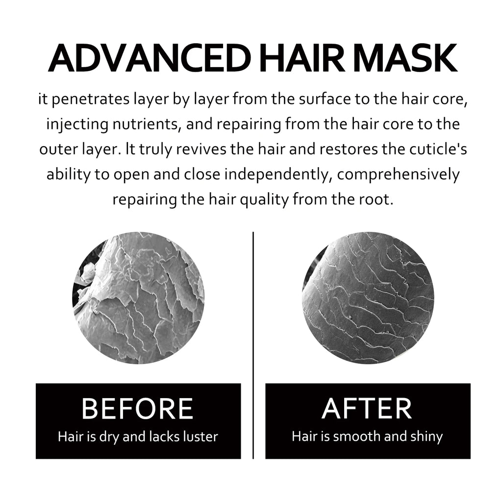 Eelhoe Keratin Hair Mask Cream – Repair Frizz & Split Ends