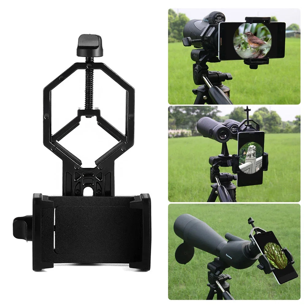 Universal Telescope Phone Adapter Clip Mount | Eyepiece Holder