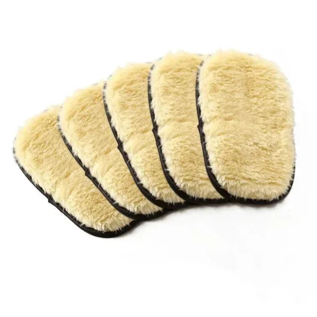 1/3/5/10Pcs Car Cleaning Sponge Glove Car Polishing Washing Mitt Gloves Microfibre Wash For Automotive Kitchen Home Cleaner Wool Oasis Select 5PCS Black
