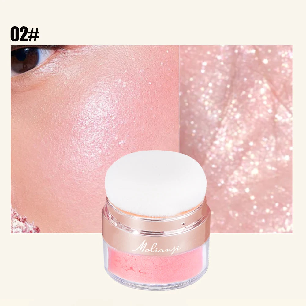 Waterproof Glitter Powder for Face, Body & Hair | High Gloss Body Glitter Highlighter Oasis Select 02
