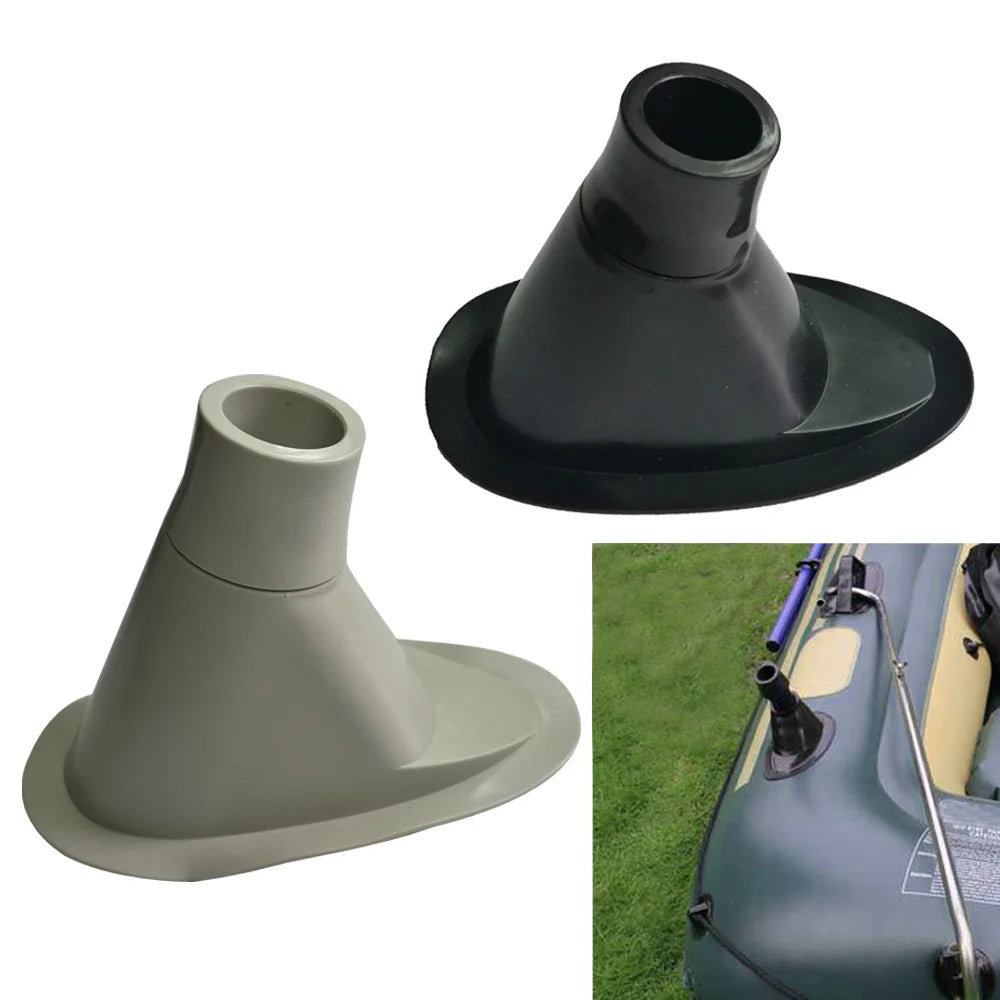 Heavy Duty PVC Inflatable Boat Fishing Rod Holder Patch to be Glued on Inflatable Fishing Boat Watercraft Parts Oasis Select