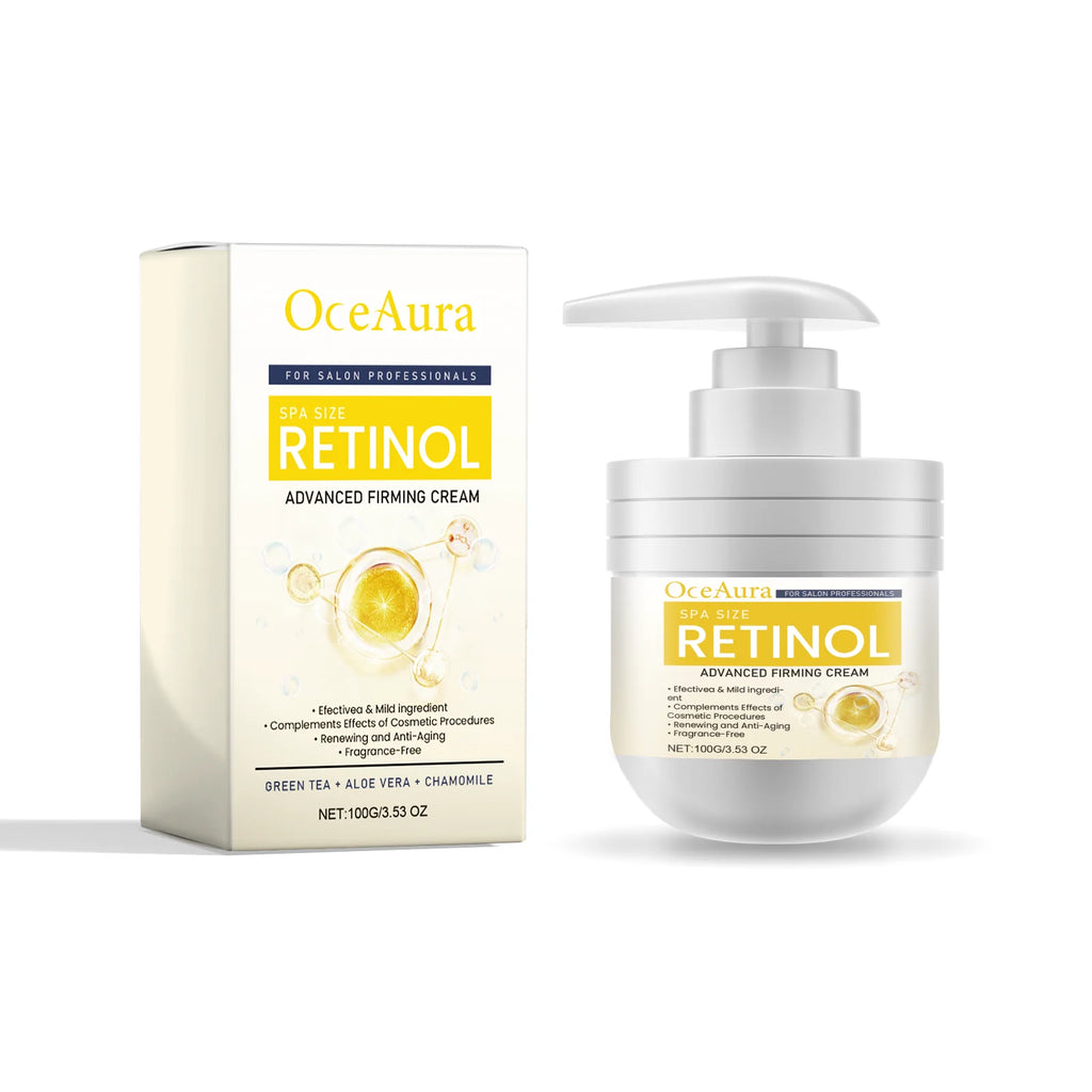 OceAura Retinol Anti-Aging Face & Body Moisturizer Cream 100g Anti-Aging Moisturizer Oasis Select Retinol