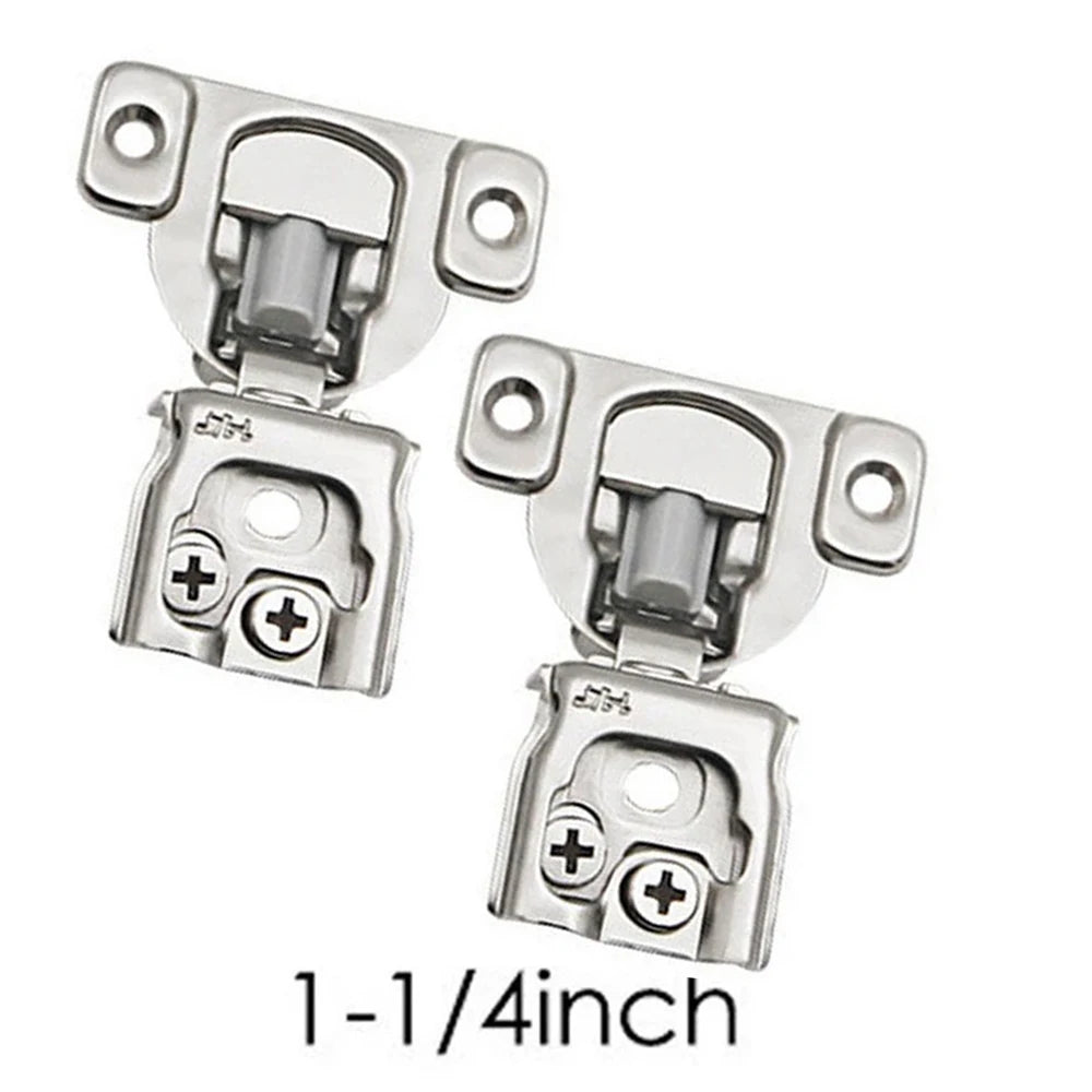 Three-dimensional Adjustable Hinge Short Arm Hinge Silent 1/2 Inch American Hinge Cabinet Door Panel Buffer Damping W/Screws Oasis Select 31.8mm