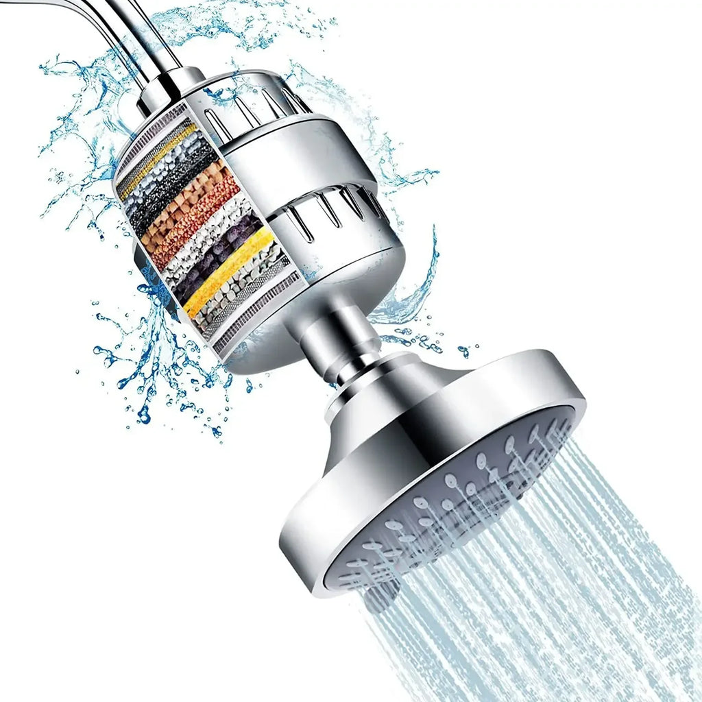 Shower head with filter, combination shower head combination, high-pressure nozzle with water filter for beauty and skincare Oasis Select B