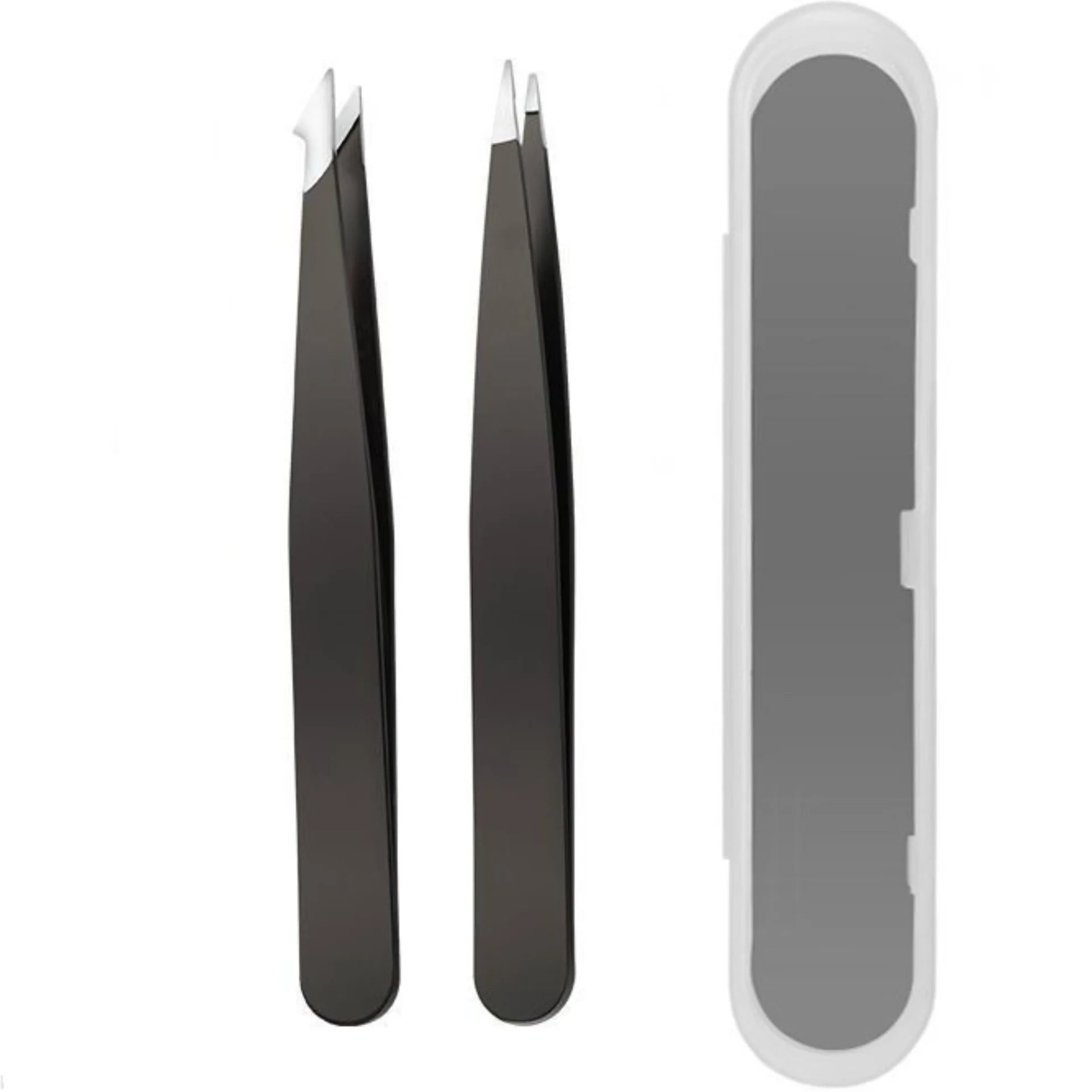 Eyebrow tweezer & eyebrow scissors set, stainless steel multifunctional eyebrow & facial hair trimming beauty, eye styling tool Oasis Select Style 4
