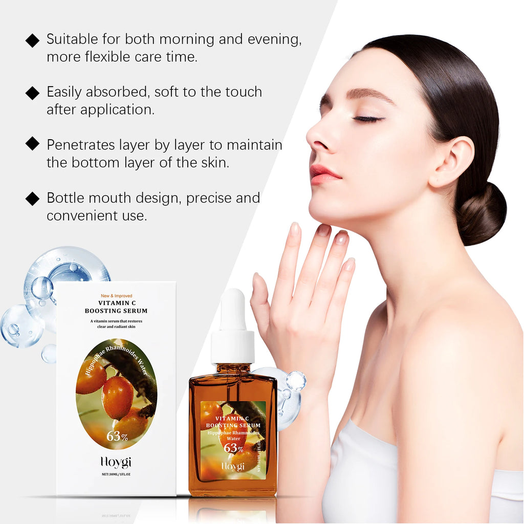 Vitamin C Serum Brightening Hydrating Firming Reduce Dark Spots Gentle Moisturizer Daily Face Serum For Glowing Skin 30ml Oasis Select