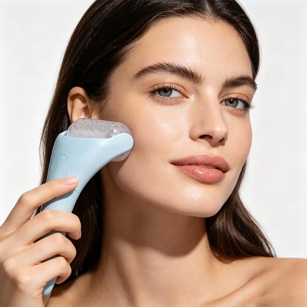 Large Ice Roller Handheld Massager for Face,Eyes Lifting Tighten Reduce Wrinkles & Eye Puffiness Facial Cooling Beauty Tool Oasis Select