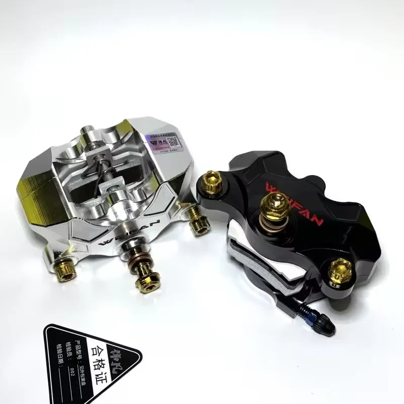 Weifan WF119 crab caliper brake disc brake modified with 7075 aluminum alloy serrated piston Oasis Select