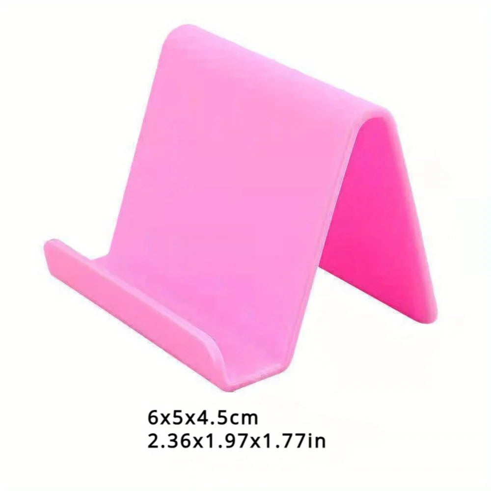 2pcs Phone Holder Stand Mobile Smartphone Support Tablet Stand Desk Cell Phone Holder Stand Portable Mobile Holder for iPhone Oasis Select